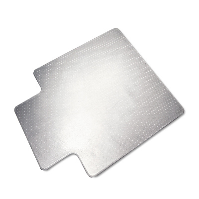 AbilityOne 7220015772528, SKILCRAFT PVC Chair Mats, Low to Medium Pile Carpet, 60 x 46, Clear