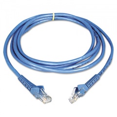 Tripp Lite Cat6 Gigabit Snagless Molded Patch Cable, RJ45 (M/M), 14 ft., Blue (N201014BL)