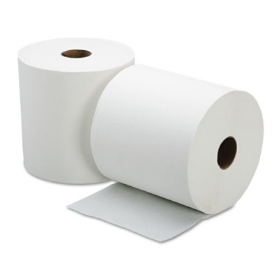 AbilityOne 8540015923324, SKILCRAFT, Continuous Roll Paper Towel, 1-Ply, 8" x 800 ft, White, 6 Rolls/Box
