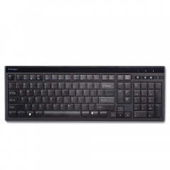 Kensington Slim Type Standard Keyboard, 104 Keys, Black (72357)