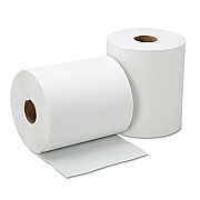 AbilityOne 8540015923323, SKILCRAFT Continuous Roll Paper Towel, 1-Ply, 8" x 600 ft, White, 12 Rolls/Box