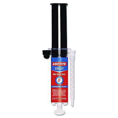 Loctite Instant Mix Epoxy, 0.47 oz, Dries Clear (LOC1365868)