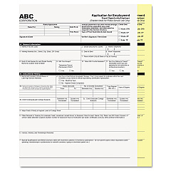Iconex Digital Carbonless Paper, 2-Part, 8.5 x 11, White/Canary, 1,250/Carton (ICX90771006)