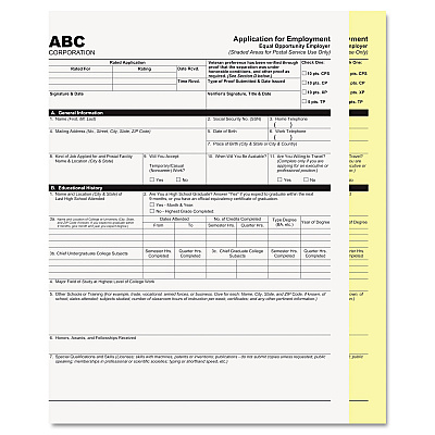 Iconex Digital Carbonless Paper, 2-Part, 8.5 x 11, White/Canary, 1,250/Carton (ICX90771006)