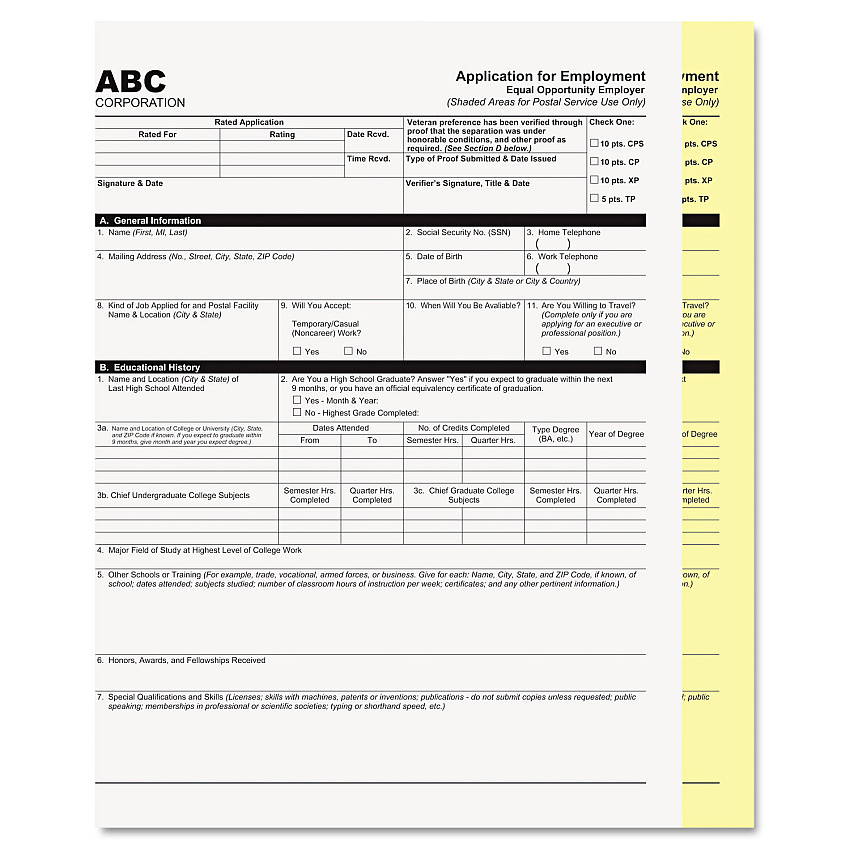 Iconex Digital Carbonless Paper, 2-Part, 8.5 x 11, White/Canary, 1,250/Carton (ICX90771006)