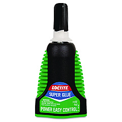 Loctite Extra Time Control Super Glue, 0.14 oz, Dries Clear (LOC1503244)