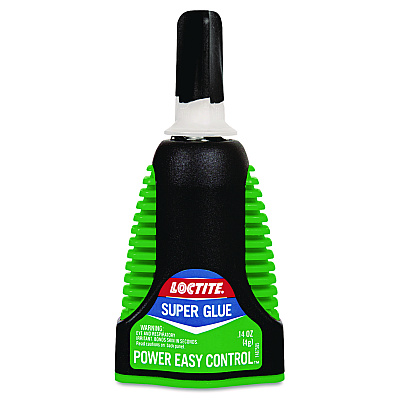Loctite Extra Time Control Super Glue, 0.14 oz, Dries Clear (LOC1503244)
