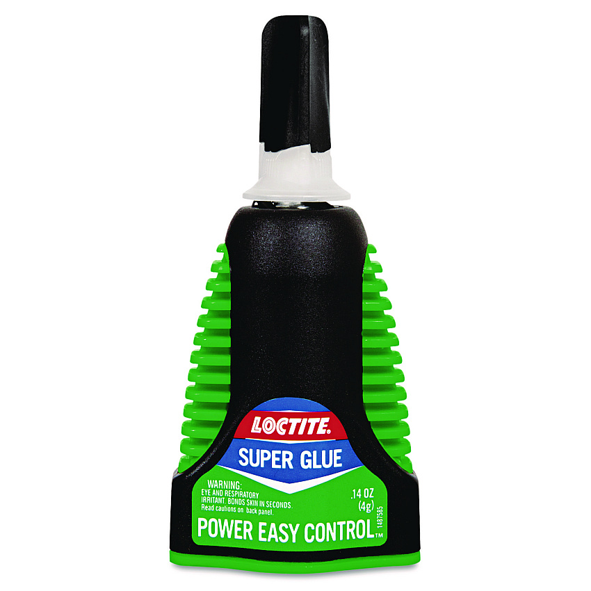 Loctite Extra Time Control Super Glue, 0.14 oz, Dries Clear (LOC1503244)