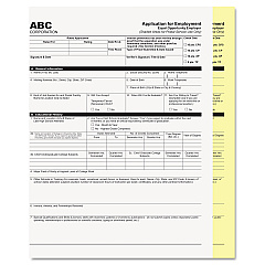 Iconex Digital Carbonless Paper, 2-Part, 8.5 x 11, White/Canary, 2,500/Carton (ICX90771003)