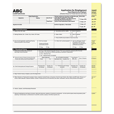 Iconex Digital Carbonless Paper, 2-Part, 8.5 x 11, White/Canary, 2,500/Carton (ICX90771003)