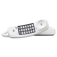 AT&T 210 Trimline Telephone, White (ATT210W)