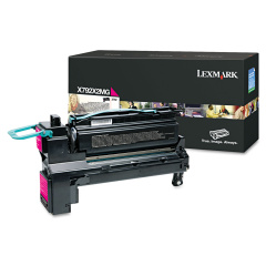 Lexmark X792X2MG Extra High-Yield Toner, 20,000 Page-Yield, Magenta