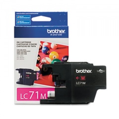 Brother LC71M Innobella Ink, 300 Page-Yield, Magenta