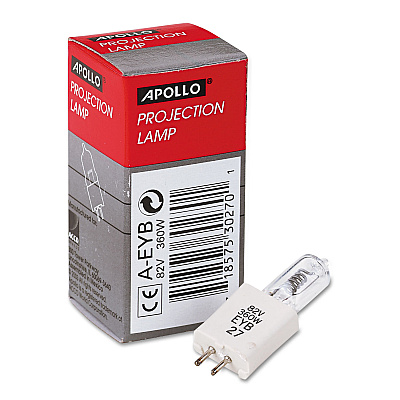 Apollo 360 Watt Overhead Projector Lamp, 82 Volt, 2-Pin, Ceramic Base (APOAEYB)