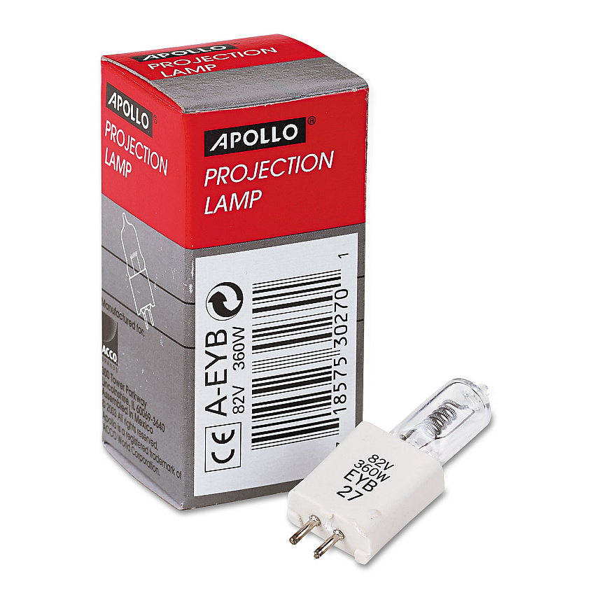 Apollo 360 Watt Overhead Projector Lamp, 82 Volt, 2-Pin, Ceramic Base (APOAEYB)
