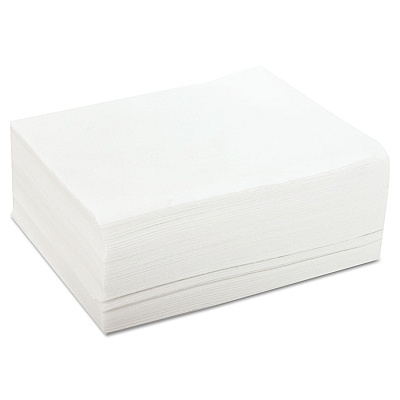 Chicopee VeraClean Critical Cleaning Wipes, Smooth Texture, 1/4 Fold, 1-Ply, 12 x 13, Unscented, White, 50/Pack, 20 Packs/Carton (CHI8785)