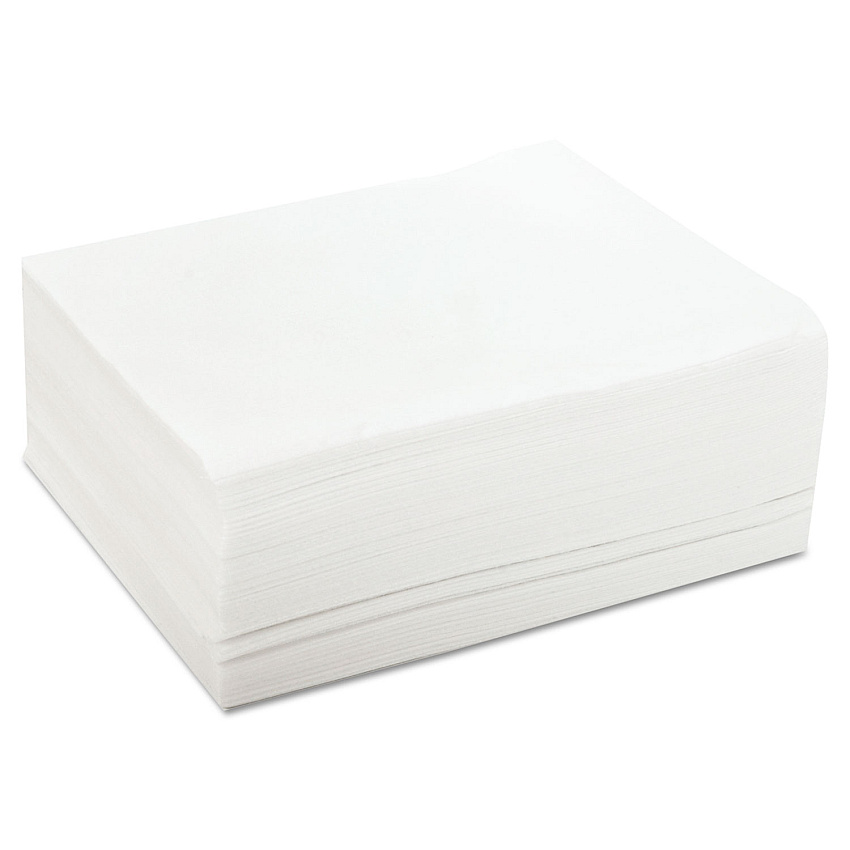 Chicopee VeraClean Critical Cleaning Wipes, Smooth Texture, 1/4 Fold, 1-Ply, 12 x 13, Unscented, White, 50/Pack, 20 Packs/Carton (CHI8785)