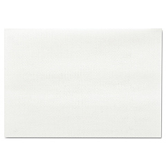 Chix Masslinn Shop Towels, 1-Ply, 12 x 17, Unscented, White, 100/Pack, 12 Packs/Carton (CHI0930)