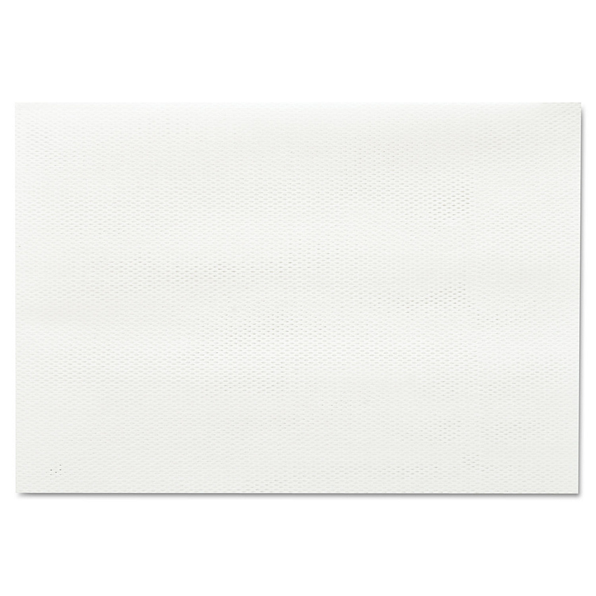 Chix Masslinn Shop Towels, 1-Ply, 12 x 17, Unscented, White, 100/Pack, 12 Packs/Carton (CHI0930)