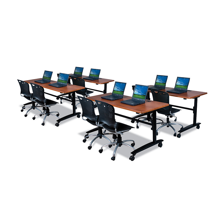 MooreCo Lumina Table Top, Rectangular, 72w x 24d, Cherry (BLT90068)