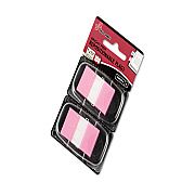 AbilityOne 7510013991153, SKILCRAFT Page Flags, 1 x 1.75, Bright Pink, 50 Flags/Dispenser, 2 Dispensers/Pack00/Pack