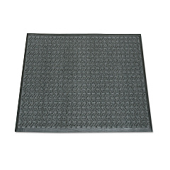 AbilityOne 7220015826247, SKILCRAFT 3-Mat Entry System Scraper Mat, 24 x 32, Black
