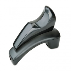 AbilityOne 7520015923859, SKILCRAFT Curved Shape Telephone Shoulder Rest, 2 x 2.5 x 7, Black