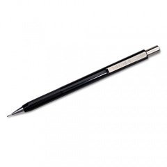 AbilityOne 7520011324996 SKILCRAFT Fidelity Push-Action Mechanical Pencil, 0.7 mm, HB (#2.5), Black Lead, Black Barrel, Dozen
