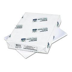AbilityOne 7530012002207, SKILCRAFT Wet Toner Paper, 92+ Bright, 20 lb Bond Weight, 8.5 x 11, White, 500 Sheets/Ream, 10 Reams/Carton
