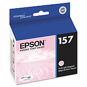 Epson T157620 (157) UltraChrome K3 Ink, Light Magenta