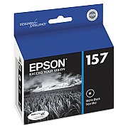 Epson T157820 (157) UltraChrome K3 Ink, Matte Black