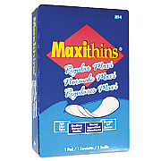 HOSPECO Maxithins Vended Sanitary Napkins #4, Maxi, 100 Individually Boxed Napkins/Carton (HOSMT4FS)