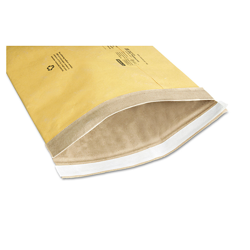 AbilityOne 8105002900343, SKILCRAFT Sealed Air Jiffy Mailer, #2, Paper Padding, Self-Adhesive Closure, 8.5 x 12, Golden Kraft, 100/Box