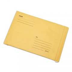 AbilityOne 8105002900340 SKILCRAFT Sealed Air Jiffy Mailer, #0, Paper Padding, Self-Adhesive Closure, 6 x 10, Golden Kraft, 250/Box