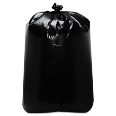 Trinity Plastics Low-Density Can Liners, 60 gal, 22" x 58", Black, 100/Carton (ML3858X)