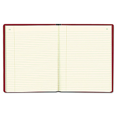 Rediform National Brand Red Vinyl Series Journal, 1-Subject, Medium/College Rule, Red Cover, (300) 10 x 7.75 Sheets (RED57231)