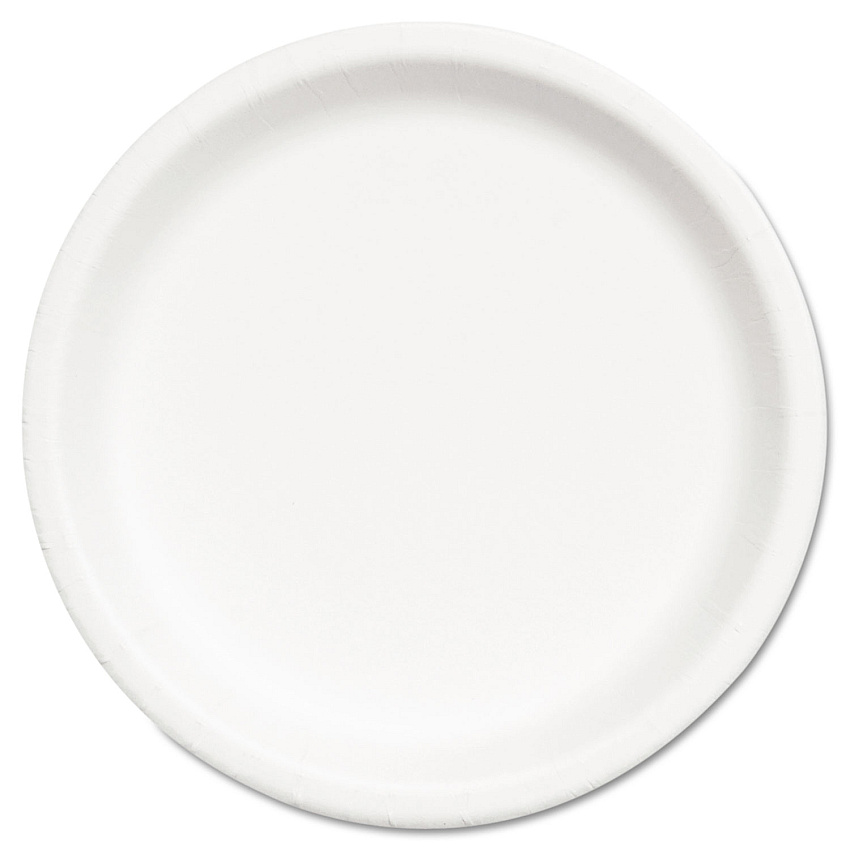 AbilityOne 7350008993054, SKILCRAFT Paper Plates, 6" dia, White, 1,000/Box