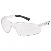 MCR Safety BearKat Safety Glasses, Frost Frame, Clear Lens (BK110AF)