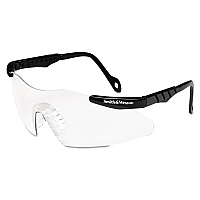 Smith & Wesson Magnum 3G Safety Eyewear, Black Frame, Clear Lens (SMW19799)