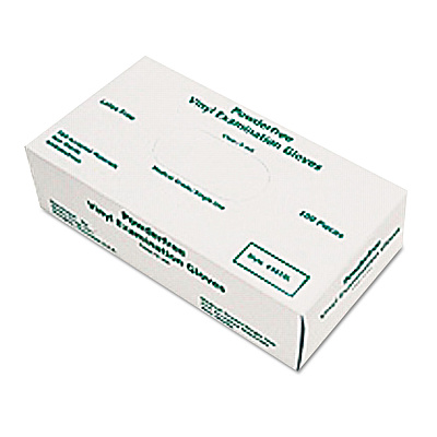 MCR Safety Disposable Vinyl Gloves, Large, 5 mil, Medical Grade, 100/Box (MPG5010L)