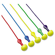 3M E-A-R Express Pod Plugs Single-Use Earplugs, Corded, 25 dB NRR, Yellow Plug Tips/Assorted Color Cords and Grips, 100 Pairs (MMM3111115)