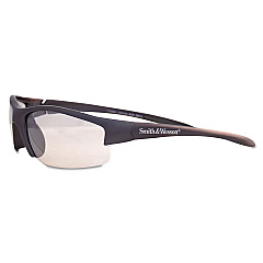 Smith & Wesson Equalizer Safety Glasses, Gunmetal Frame, Clear Lens (SMW21294)