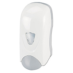 Impact Foam-eeze Bulk Foam Soap Dispenser with Refillable Bottle, 1,000 mL, 4.88 x 4.75 x 11, White/Gray (IMP9325)