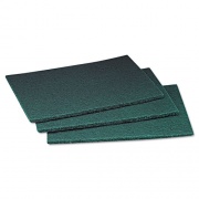 Scotch-Brite PROFESSIONAL Commercial Scouring Pad, 6 x 9, Green, 20 Pads/Box, 3 Boxes/Carton (08293)
