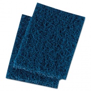 Boardwalk Extra Heavy-Duty Scour Pad, 3.5 x 5, Dark Blue, 20/Carton (188)
