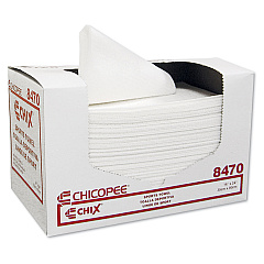 Chix Sports Towels, 14 x 24, White, 100 Towels/Pack, 6 Packs/Carton (CHI8470)