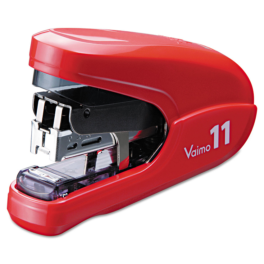 MAX Vaimo Stapler, 35-Sheet Capacity, Red (MXBHD11FLKRD)