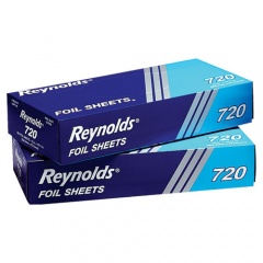 Reynolds Wrap Pop-Up Interfolded Aluminum Foil Sheets, 12 x 10.75, Silver, 200/Box, 12 Boxes/Carton (720)