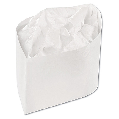 AmerCareRoyal Classy Cap, Crepe Paper, Adjustable, One Size Fits All, White, 100 Caps/Pack, 10 Packs/Carton (RPPRCC2W)