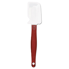 Rubbermaid Commercial High-Heat Cook's Scraper, 9 1/2 in, Red/White (RCP1962RED)